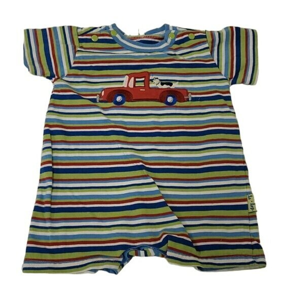 Y2K Baby 3-6 Month Clothing Bundle Piece Romper Bodysuit Jeans Pants 3M 6M Blue - Picture 4 of 15
